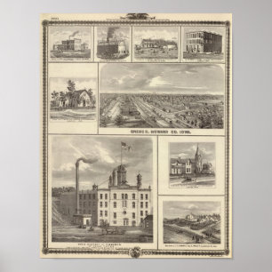 Eagle Brewery, Cedar Rapids Poster