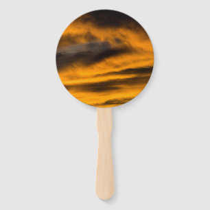 eagle burnout hand fan