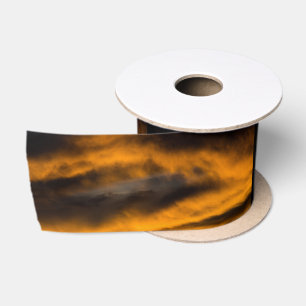 eagle burnout satin ribbon