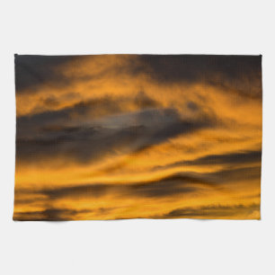 eagle burnout tea towel