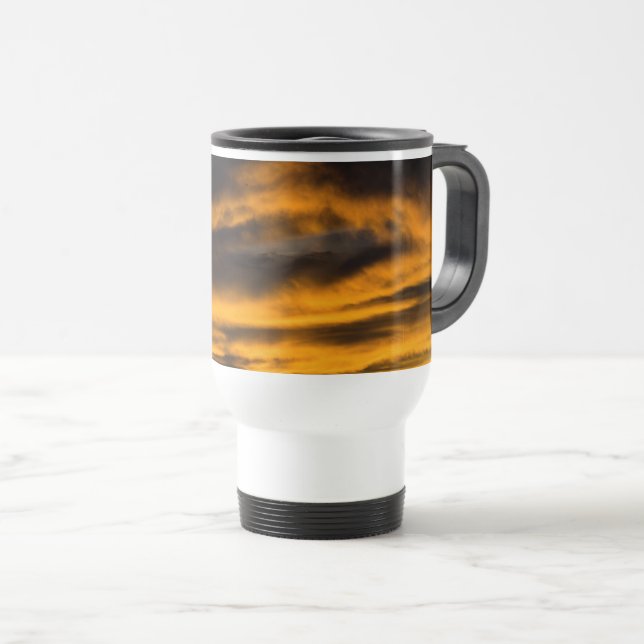 eagle burnout travel mug (Front Right)