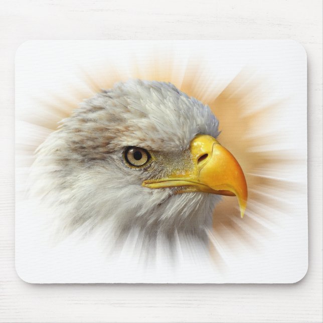 Eagle Burst Mouse Pad (Front)
