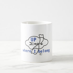Eagle by Elfabetz Designs - Up where I belong Coffee Mug