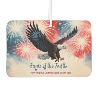 Eagle Calendar 2026 • New Car Scent • 1776–2026 US Car Air Freshener