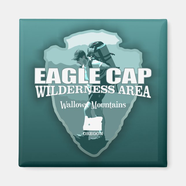 Eagle Cap WA (arrowhead)T Magnet (Front)