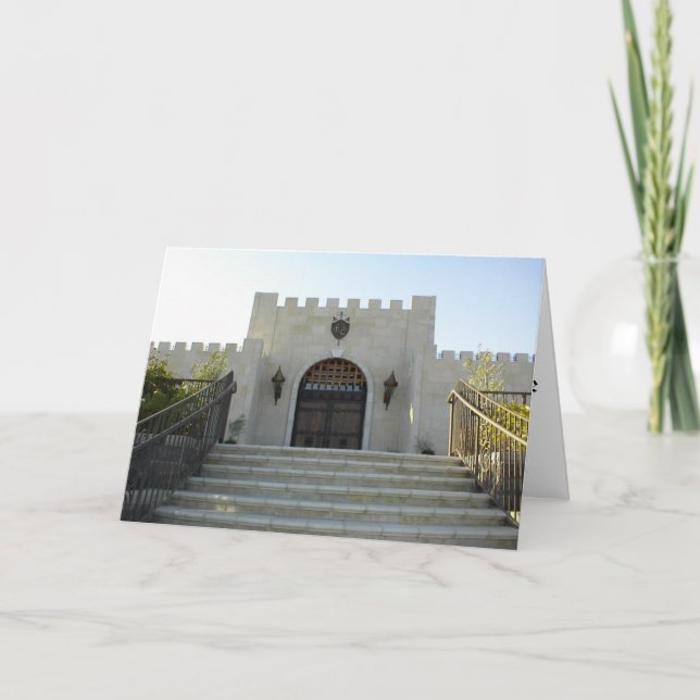 Eagle Castle: Save the Date Card (Front)