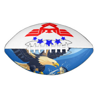 Eagle Catching Fish American Football
