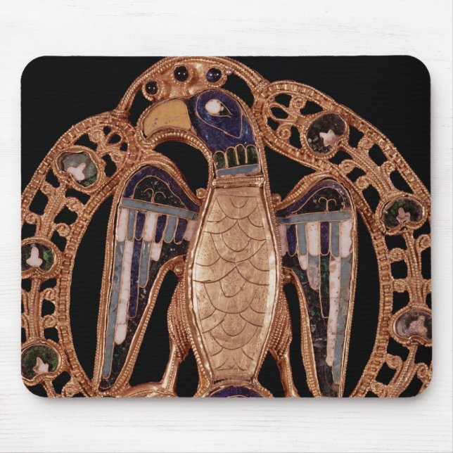 Eagle clasp from Gisela, Wife of Emperor Conrad Mouse Mat (Front)