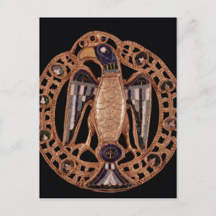 Eagle clasp from Gisela, Wife of Emperor Conrad Postcard