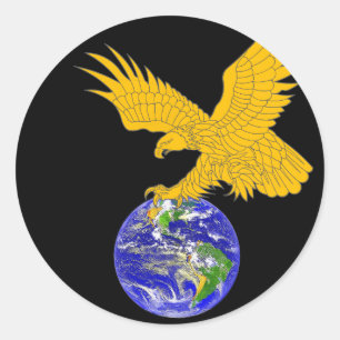 Eagle Classic Round Sticker
