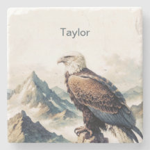 Eagle Coaster, Personalised 