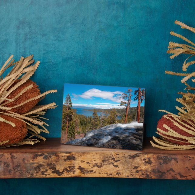 Eagle Creek Falls, South Lake Tahoe Plaque (Side)