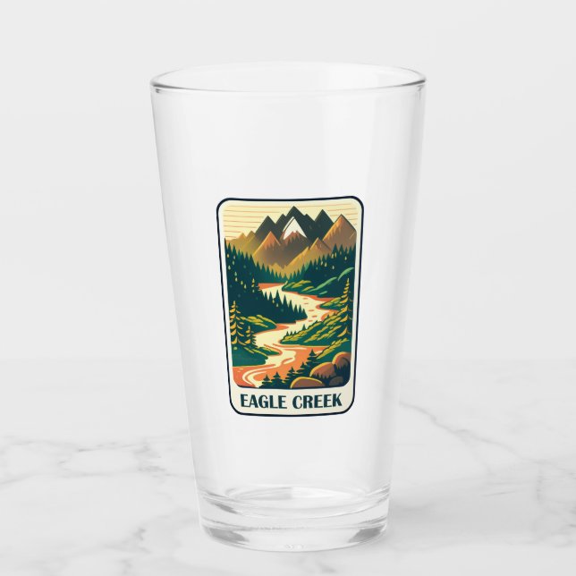 Eagle Creek Oregon Colors Glass (Front)