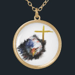 *~* Eagle Cross Patriot USA Flag AP16 Christian Gold Plated Necklace<br><div class="desc">(Search AP16 for similar theme items) Feel free to transfer. JEWELRY WITH INTENTION (R) - Energetically Enhanced Jewellery (((((((( copy paste this link for my USA patriot collection https://bit.ly/3QsVQy0 )))))))))) You can edit , move resize the various elements of this design. Just go to Personalisation - > and find the...</div>