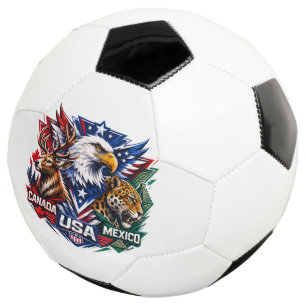 Eagle Deer Jaguar Nature Art world cup 2026 Football