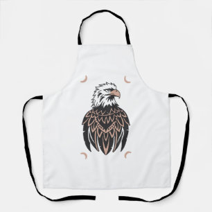 Eagle Design Vector 3 Colours Apron