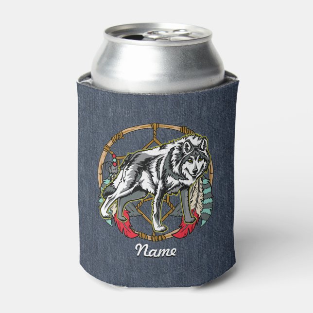 Eagle Dreamcatcher Can Cooler (Can Front)