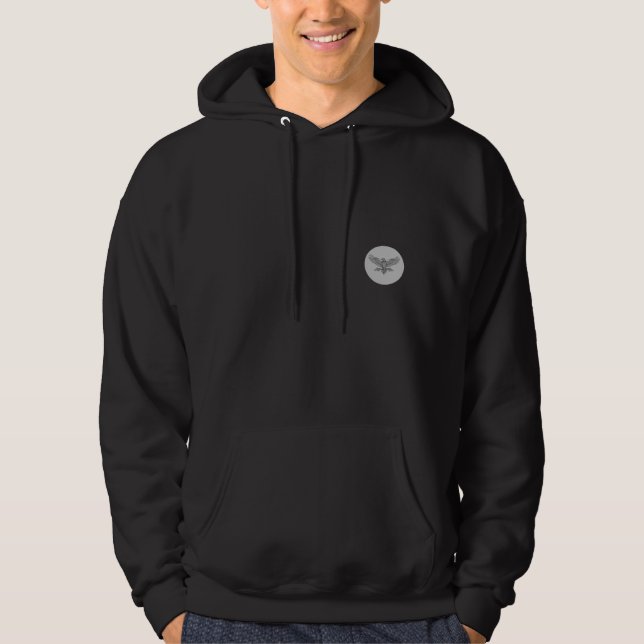 Eagle Emblem Design Hoodie (Front)