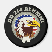 Eagle Emblem USA Flag | DD 214 Alumni