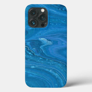 Eagle Eye 3 Cool Blue Abstract Phone Case