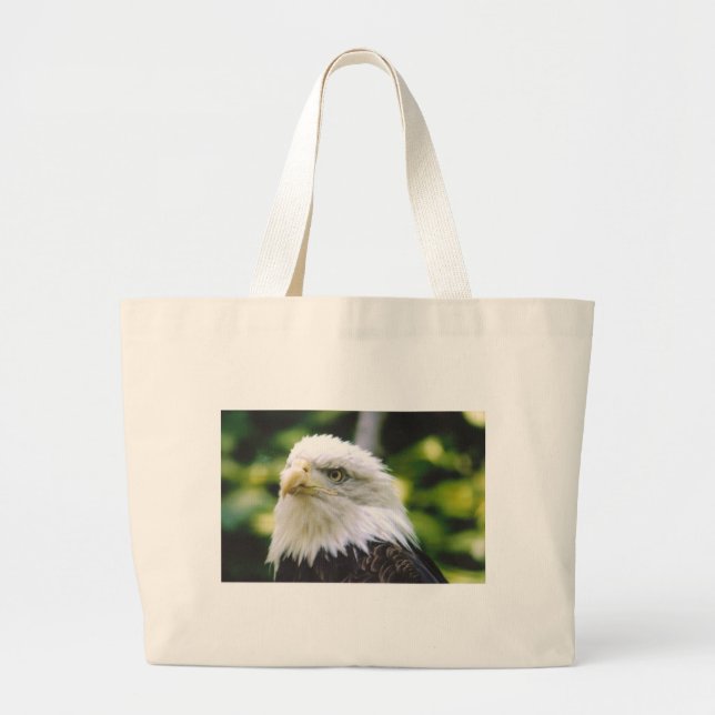Eagle Eye Large Tote Bag (Front)