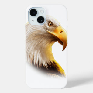 Eagle face iPhone 15 case
