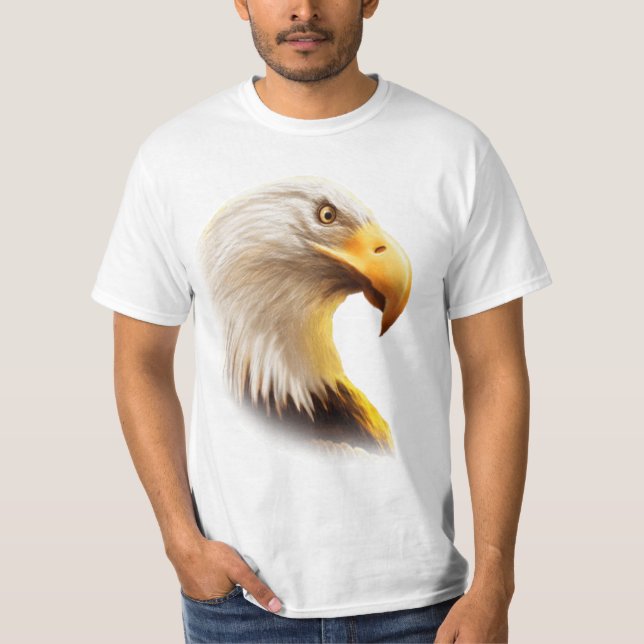 Eagle face  T-Shirt (Front)