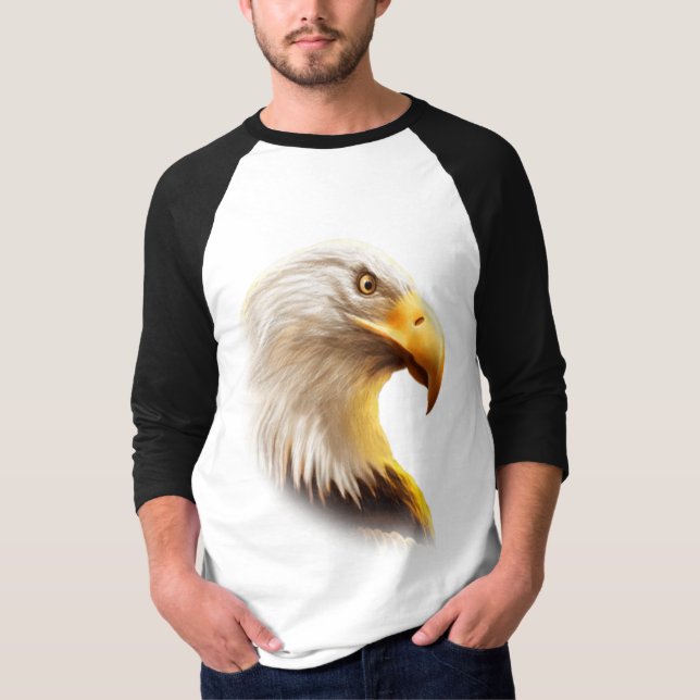Eagle face  T-Shirt (Front)