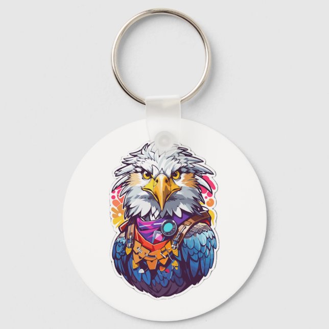 Eagle Fighter Key Ring (Front)