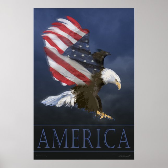 Eagle Flag Poster (Front)