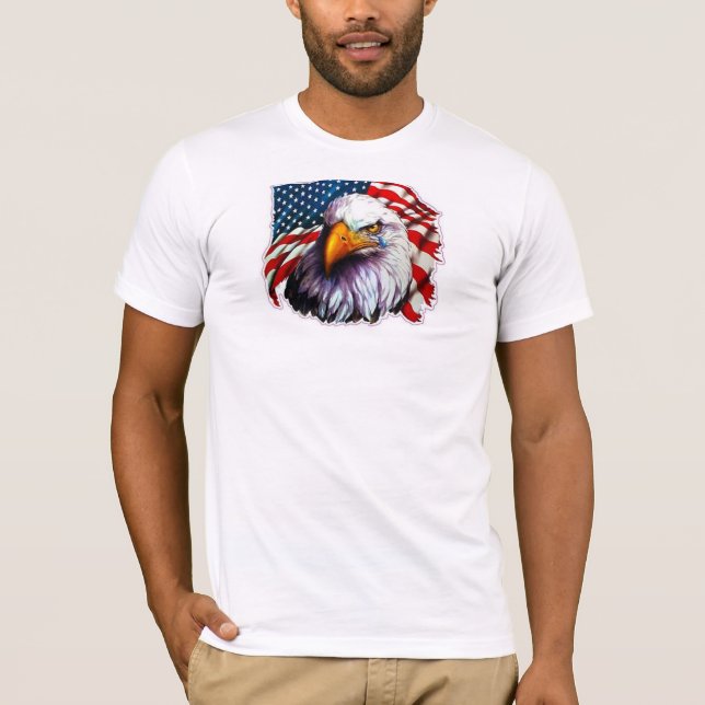 EAGLE FLAG T-Shirt (Front)