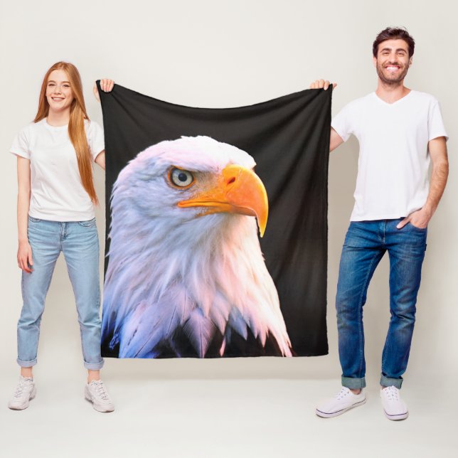 Eagle Fleece Blanket (In Situ)