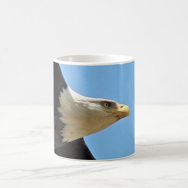 Eagle Flight Portrait Coffee Mug (Center)