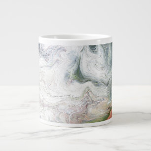 Eagle Fluffy White Abstract Mug
