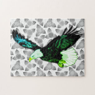 Eagle Flying - Beautiful - Jigsaw Puzzle