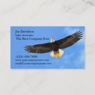 Eagle Flying Business Card