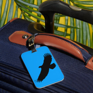 Eagle Flying Personalised Your Luggage Tag