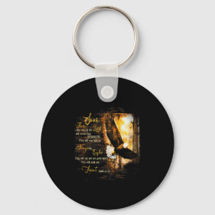 Eagle Forest They Will Soar High On Wings Jesus Is Key Ring