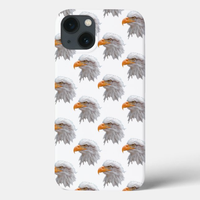 Eagle Frenzy iPad Case (White) (Back)