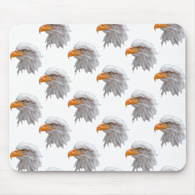 Eagle Frenzy Mousemat (Choose Colour) (Front)