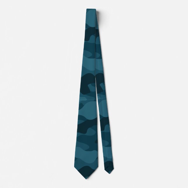 Eagle Green Monocolor Camo Tie (Front)