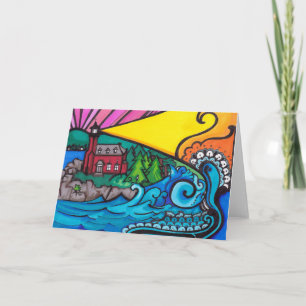 Eagle Harbour Lighthouse Greeting Card
