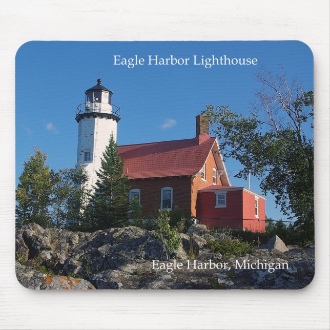 Eagle Harbour Lighthouse mousepad (Front)