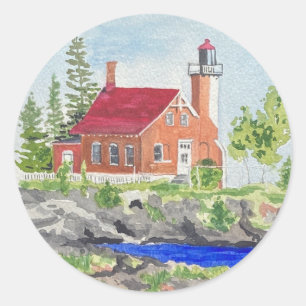Eagle Harbour lighthouse sticker