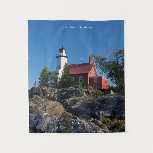 Eagle Harbour Lighthouse tapestry (Front)