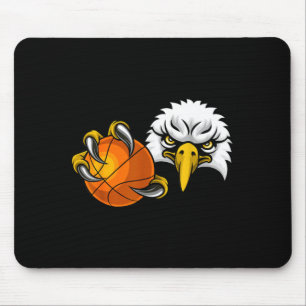 Eagle Hawk Basball Ball Bald Eagles Cartoon Mouse Mat