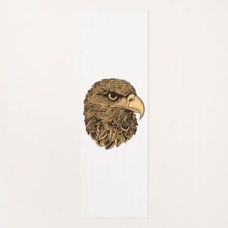 Eagle head animal yoga mat