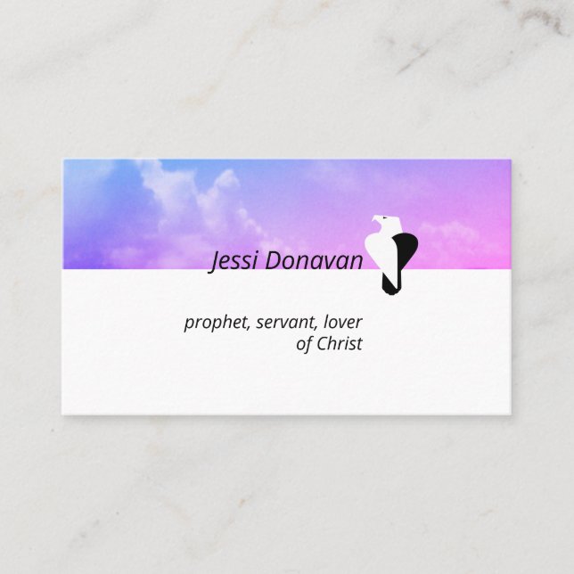 Eagle Heart Business Card (Front)