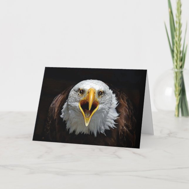 EAGLE HOLIDAY CARD (Front)