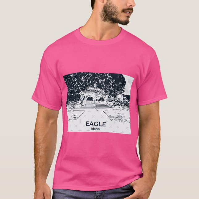 Eagle Idaho 1 T-Shirt (Front)
